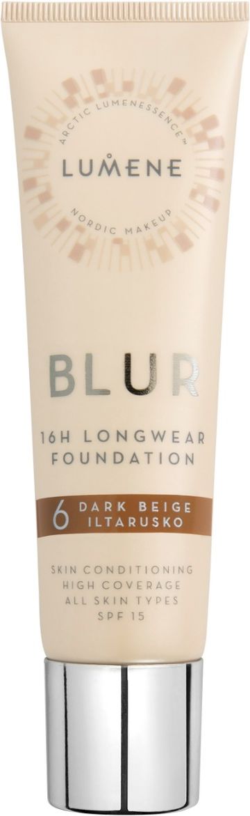 Lumene Blur 16H Longwear Foundation 6 Dark Beige