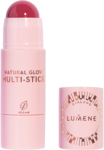 Lumene Natural glow multistick fresh pink 2