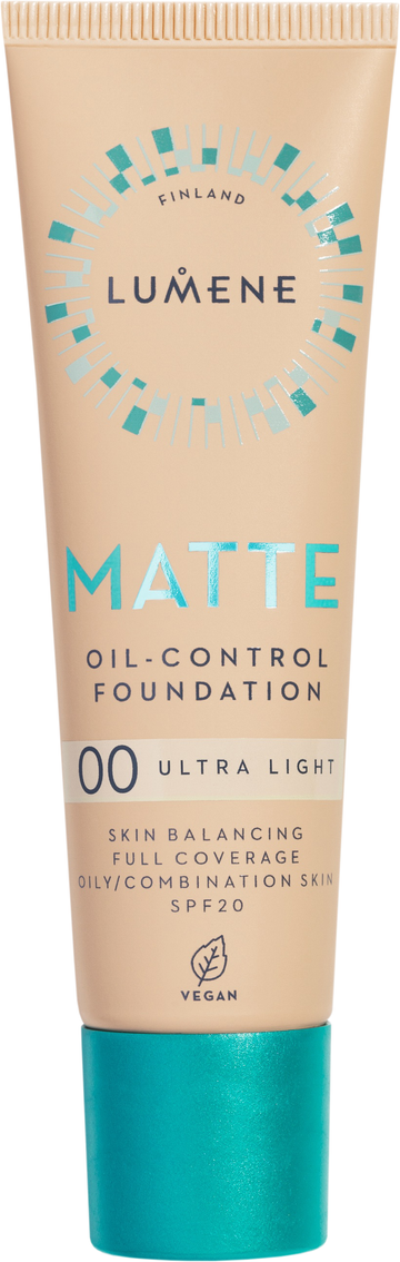 Lumene Matte oilcontrol foundation spf 20 00 ultra light 