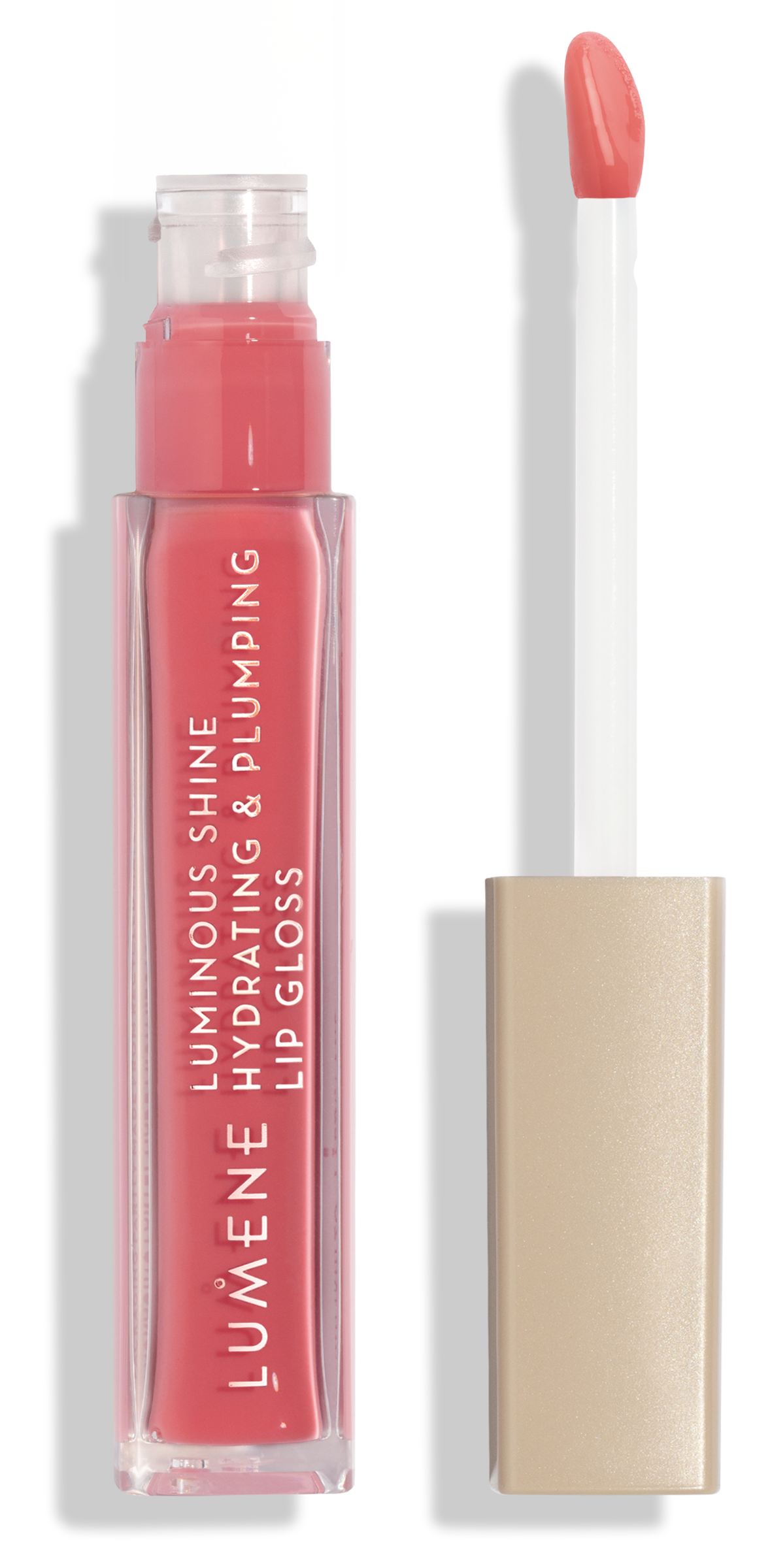 Lumene Luminous shine lip gloss 4 peach pink 5 ml