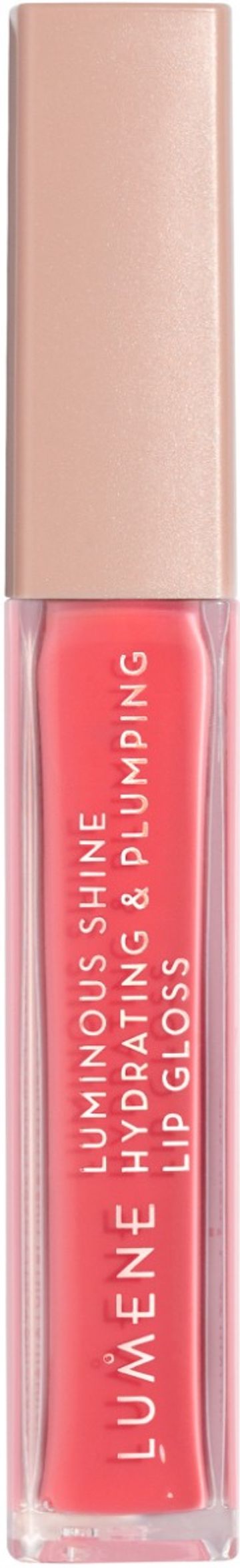 Lumene Luminous shine lip gloss 4 peach pink