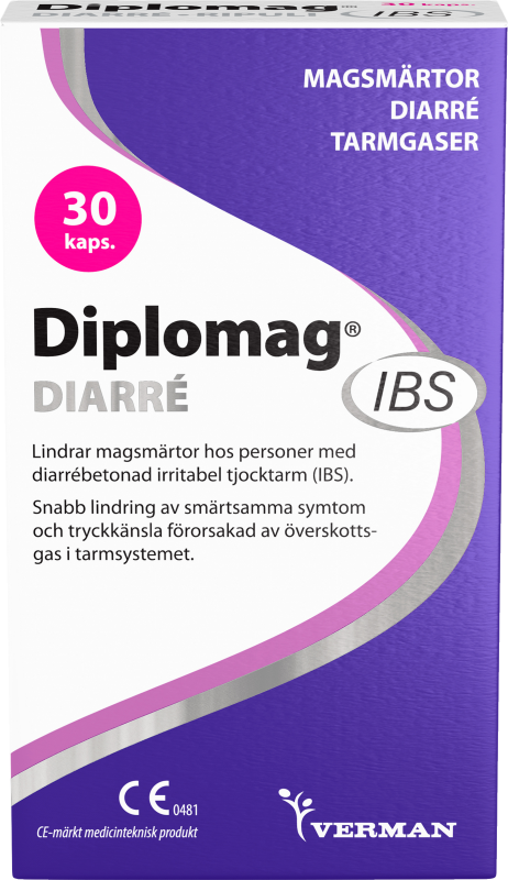 Diplomag IBS Diarré 30 st