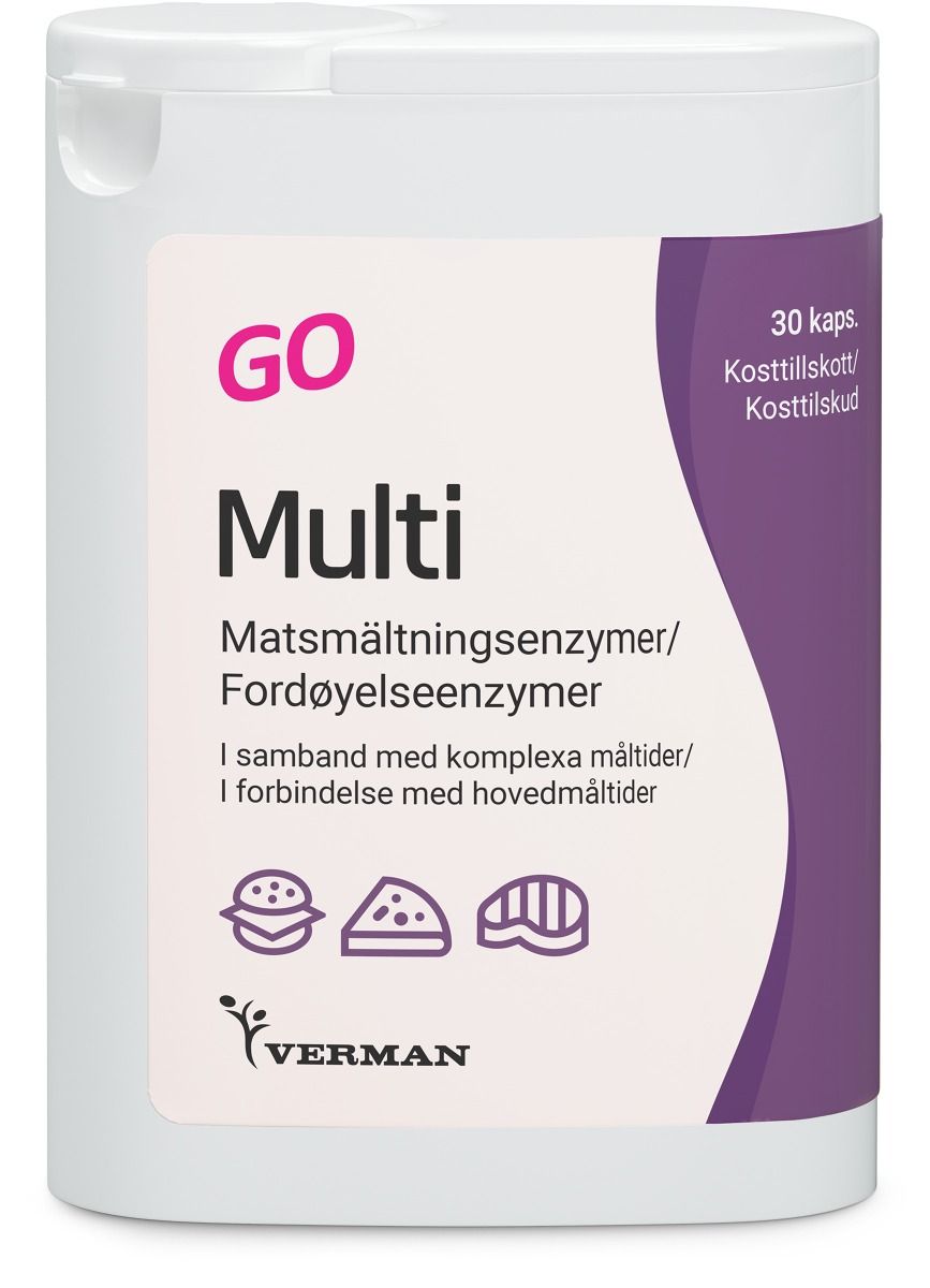 Verman Sverige AB Multienzym GO 30 st 30 st