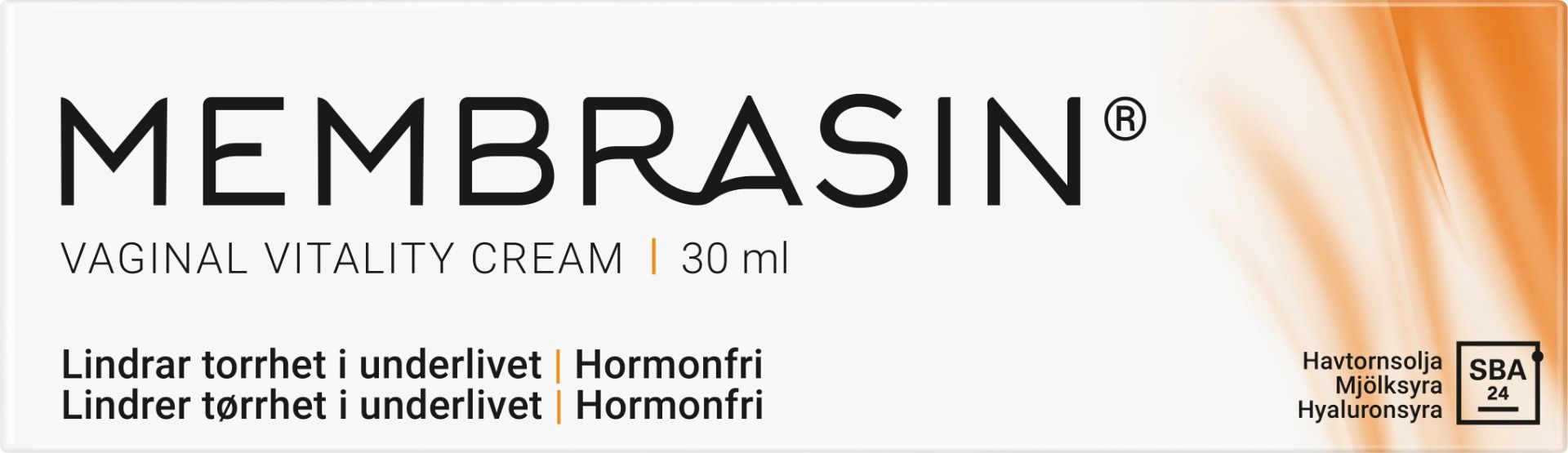 Membrasin Vitality Vaginalkräm 30 ml | Skönhet och hälsa - Personlig vård | Apoteka