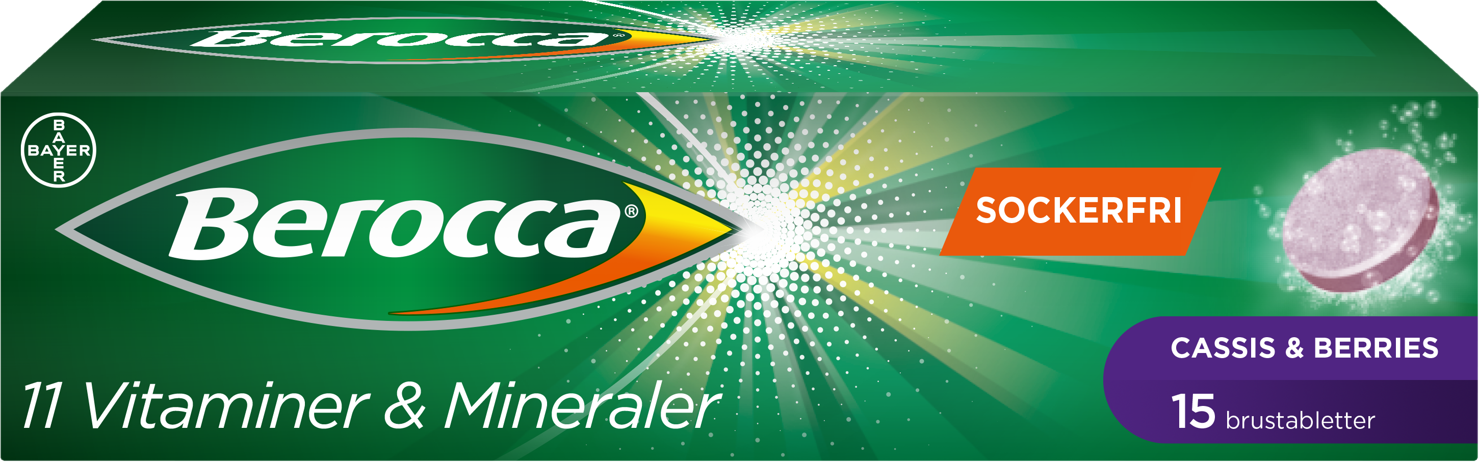 Berocca Energy Cassis&Berries 15st | Skönhet och hälsa - Hälsovård | Apoteka