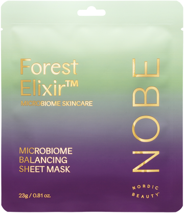 NOBE Forest Elixir Microbiome Balancing Sheet Mask