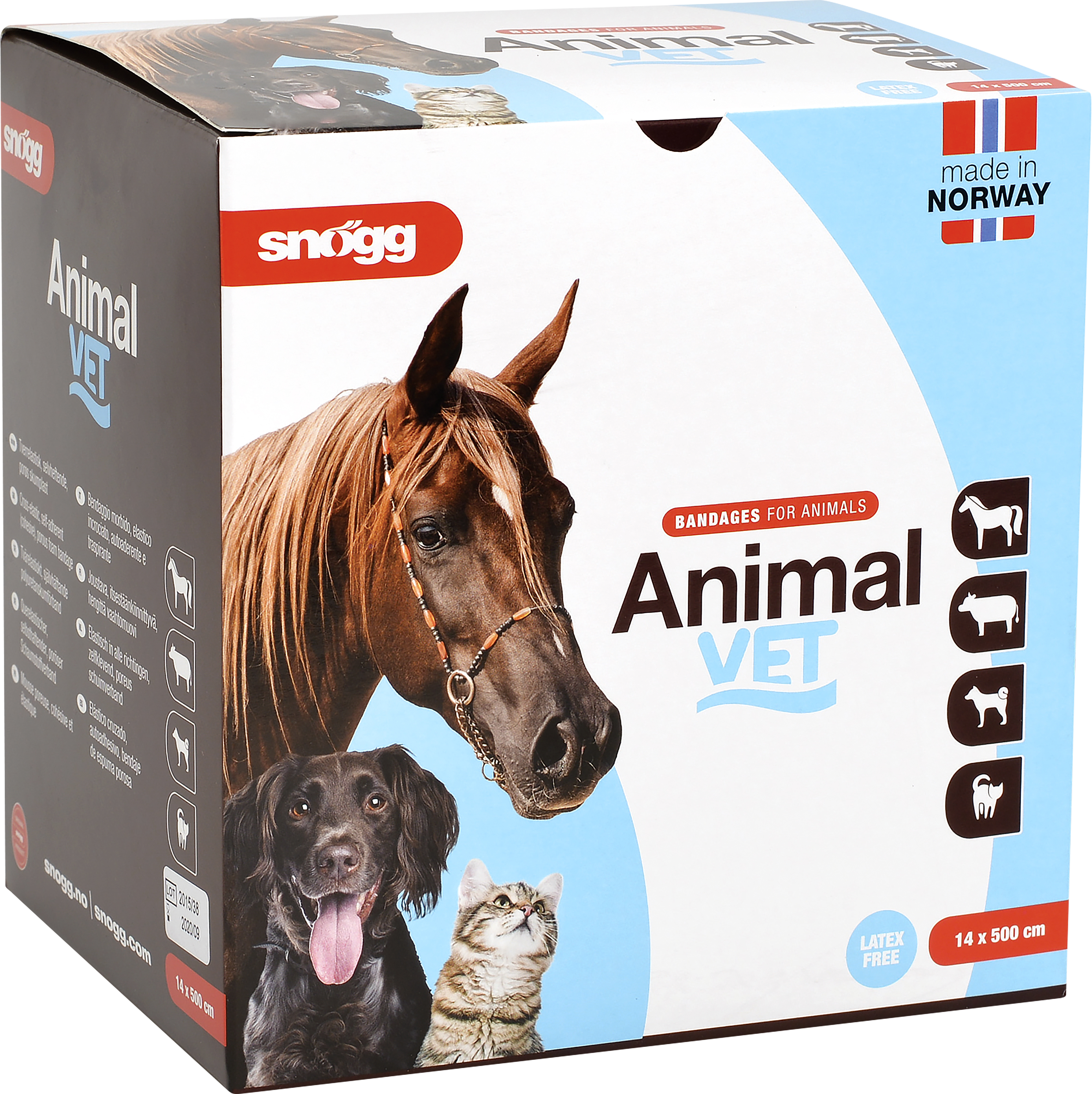 Orkla Care AB Snögg Animal Vet 14x500cm 14 st x 5 m