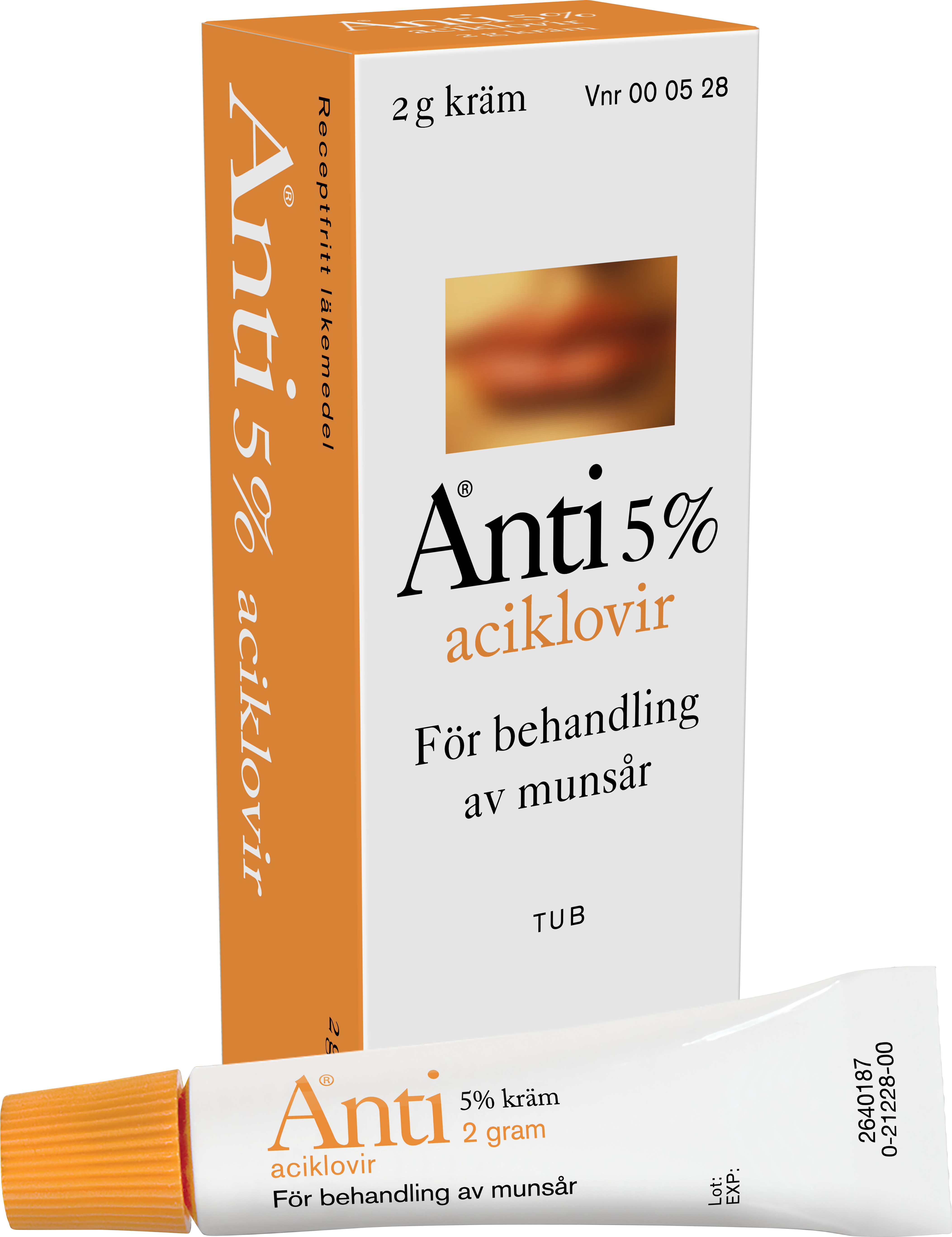 Anti, kräm 5 %