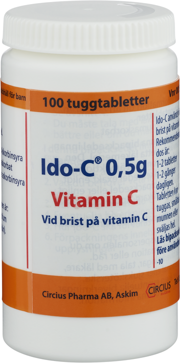 Ido-C, tuggtablett 0,5 g