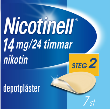 Nicotinell, depotplåster 14 mg/24 timmar