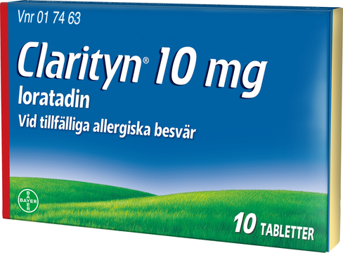 Clarityn, tablett 10 mg Bayer AB