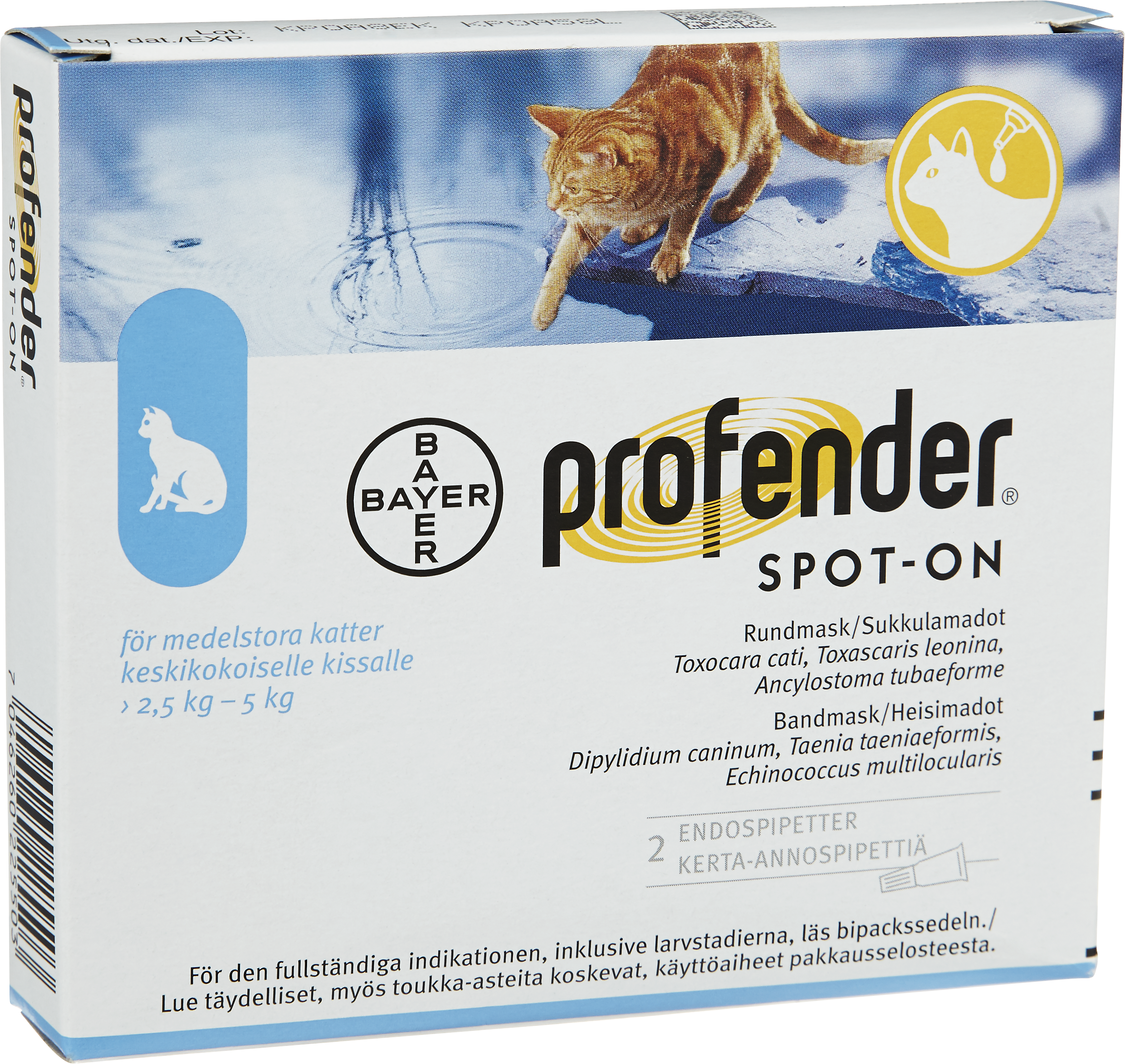 Profender, spot-on, lösning 60 mg/15 mg