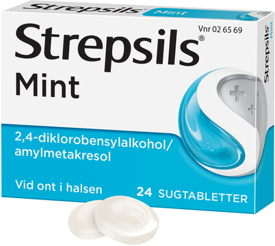 Strepsils Mint, sugtablett