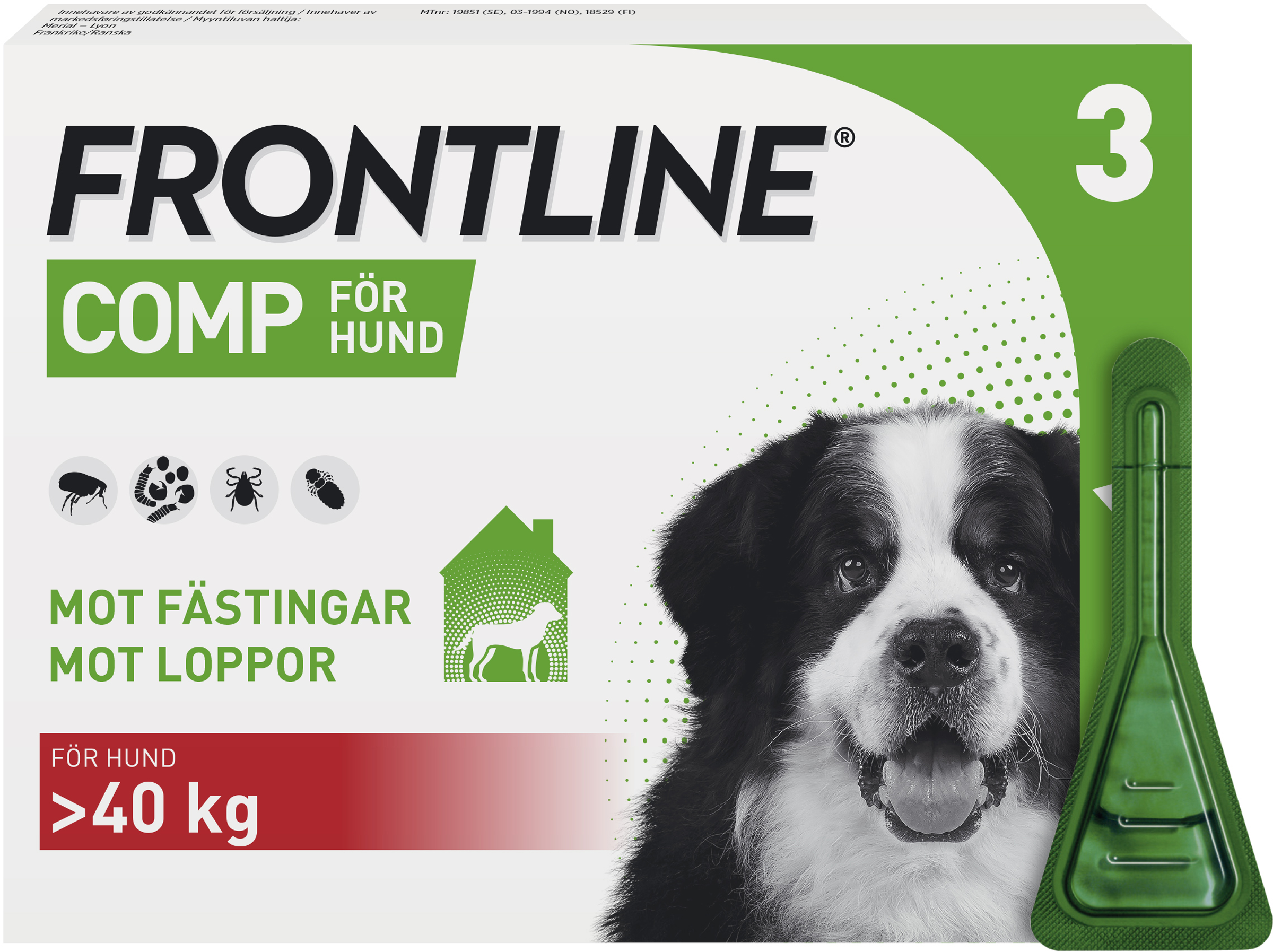 Frontline Comp, spot-on, lösning 402 mg/361,8 mg