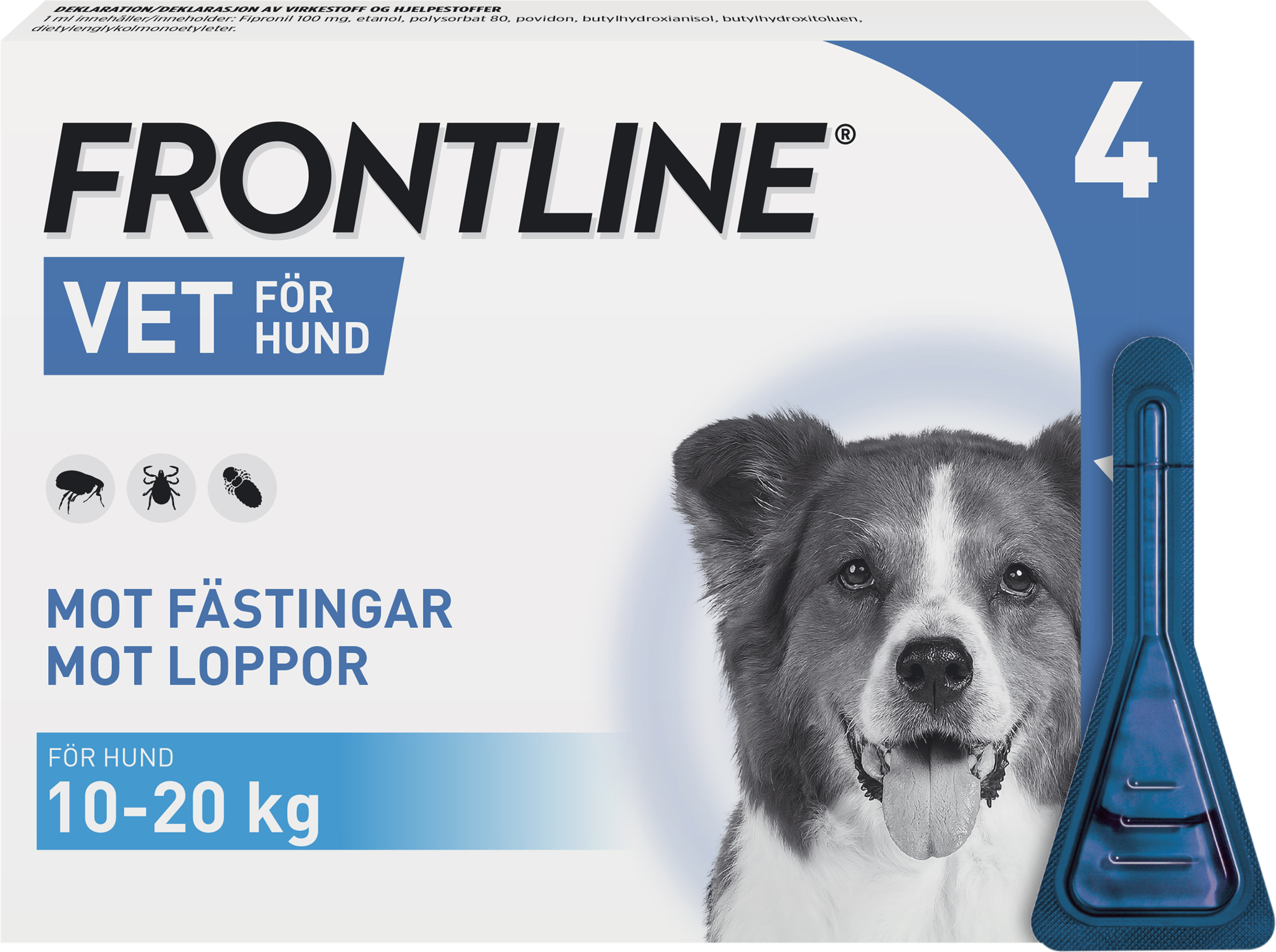 Frontline vet., spot-on, lösning 100 mg/ml Boehringer Ingelheim Animal Health