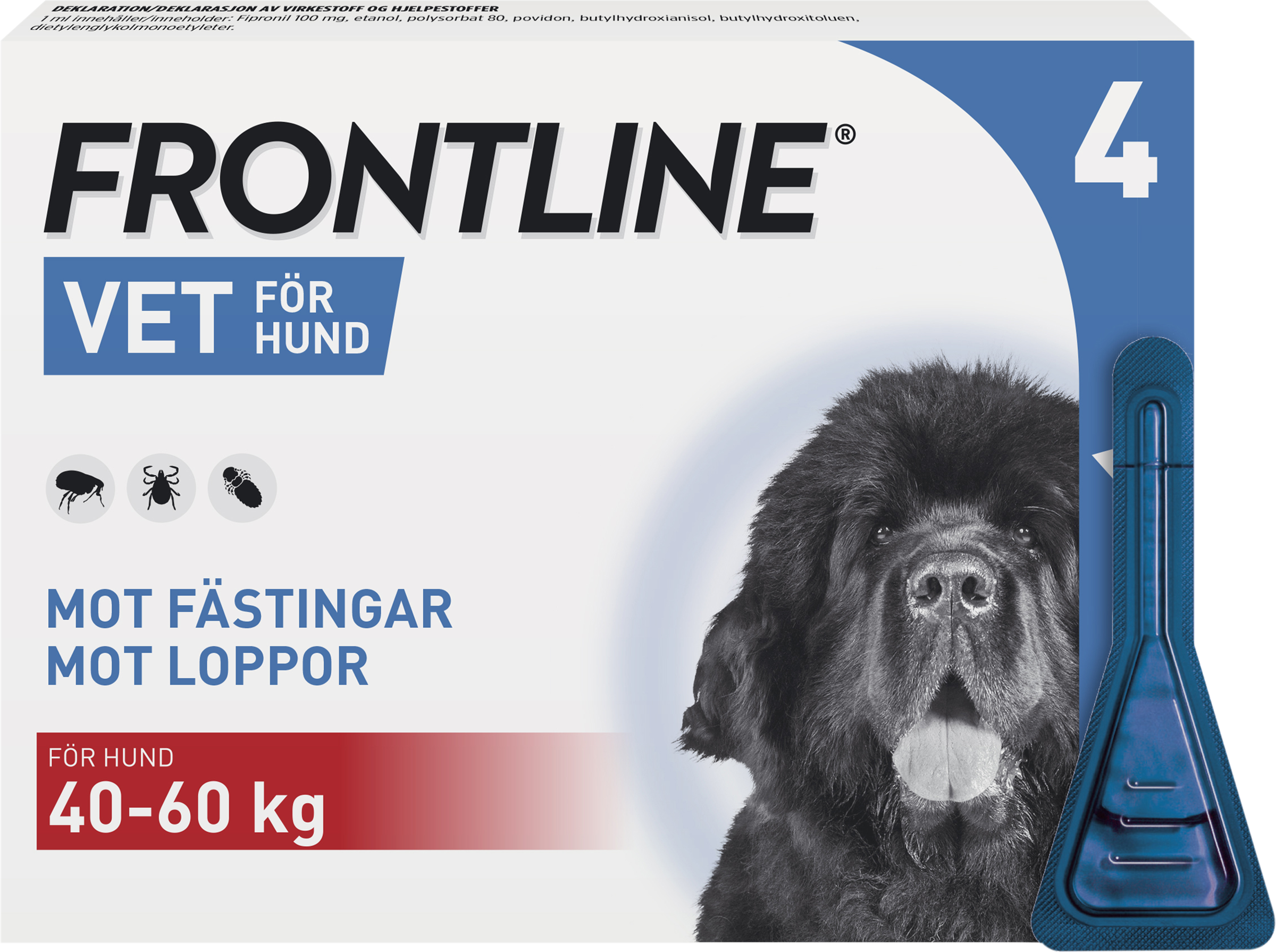Frontline vet., spot-on, lösning 100 mg/ml Boehringer Ingelheim Animal Health