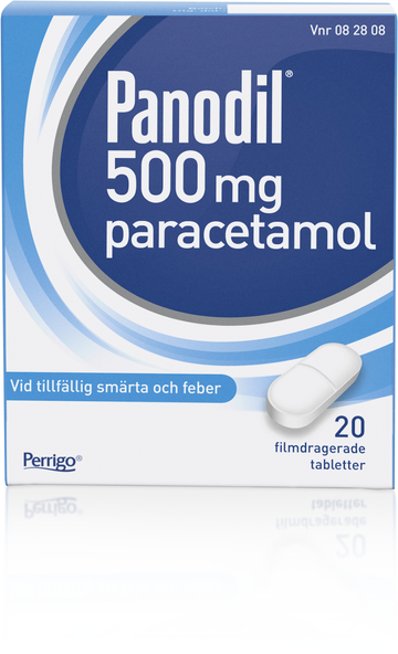 Panodil, filmdragerad tablett 500 mg