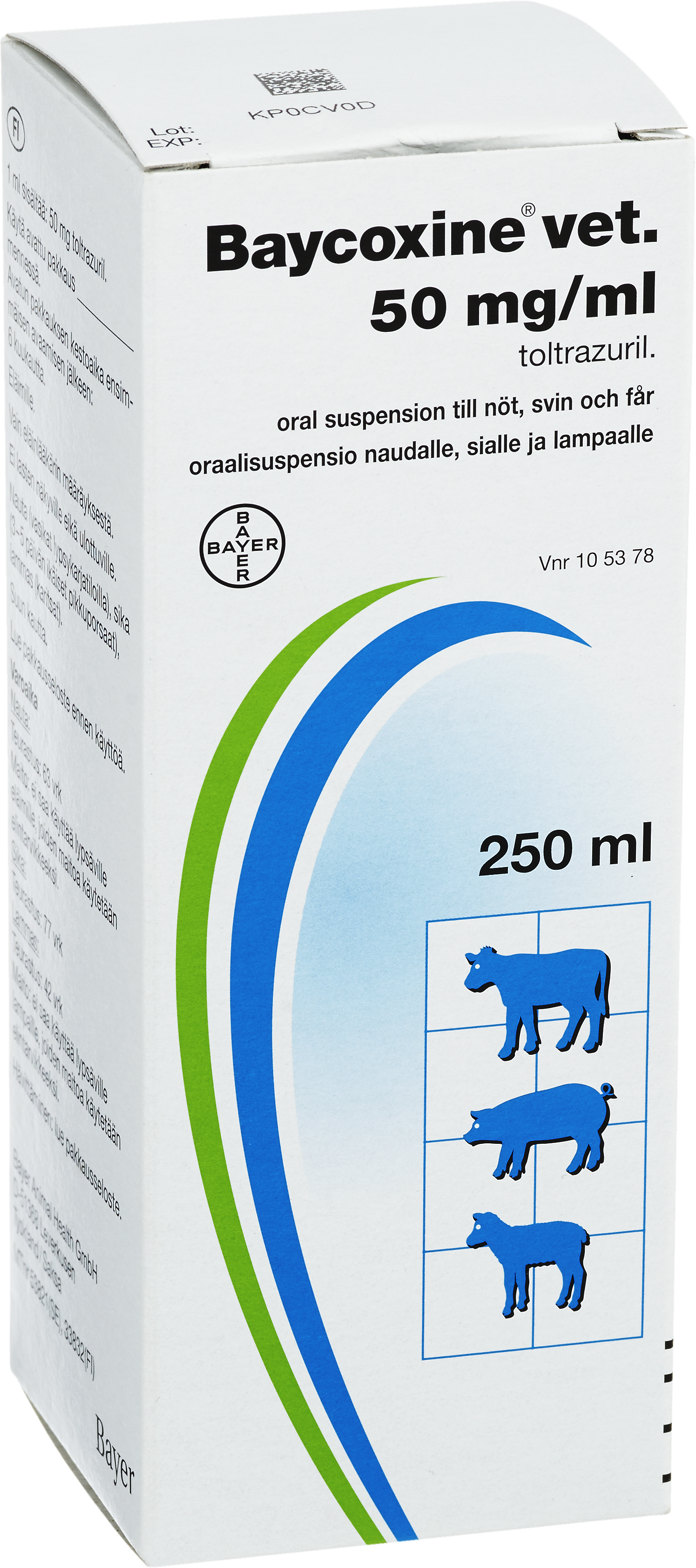 Baycoxine vet, oral suspension 50 mg/ml
