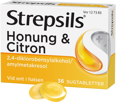 Strepsils Honung & Citron, sugtablett