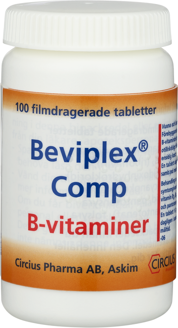 Beviplex Comp, filmdragerad tablett