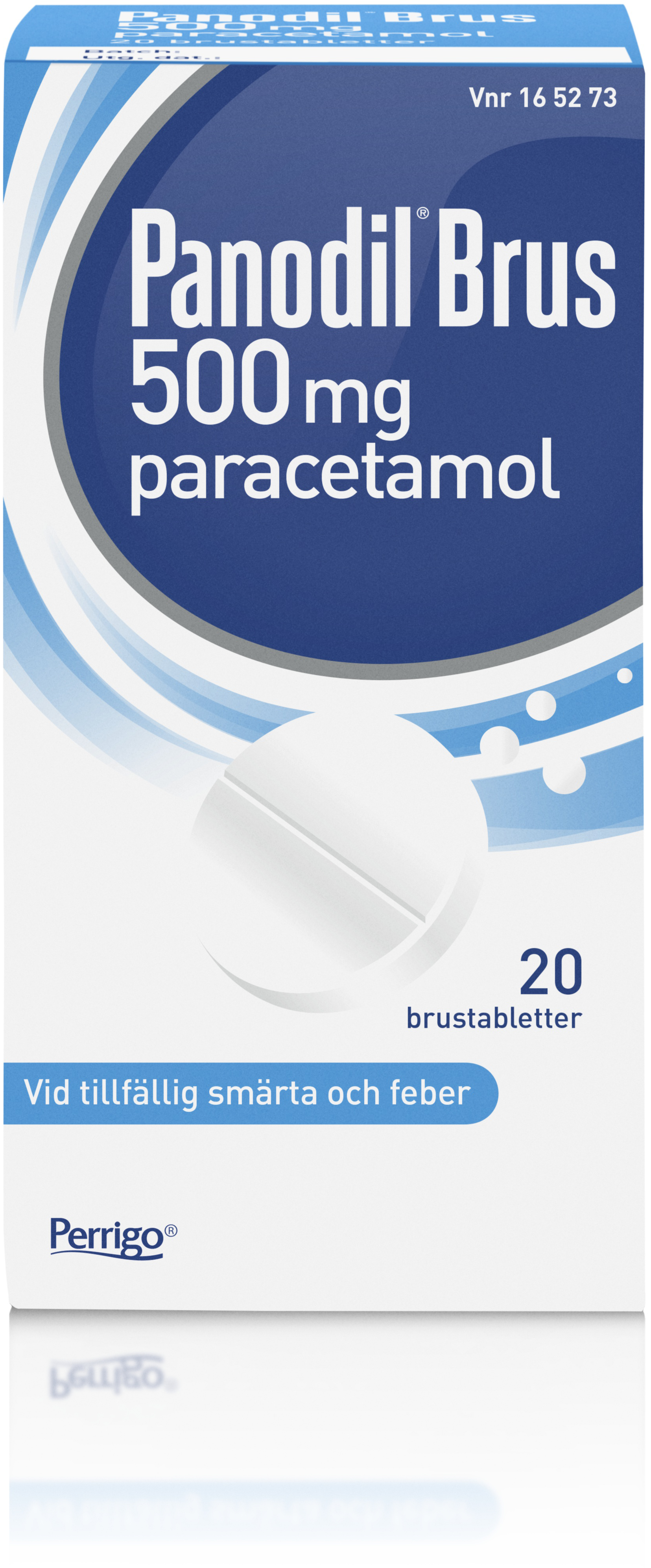 Panodil Brus, brustablett 500 mg