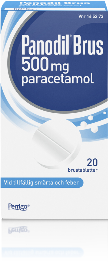 Panodil Brus, brustablett 500 mg