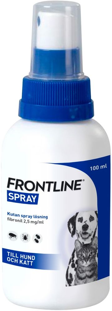 Frontline vet., kutan spray, lösning 2,5 mg/ml