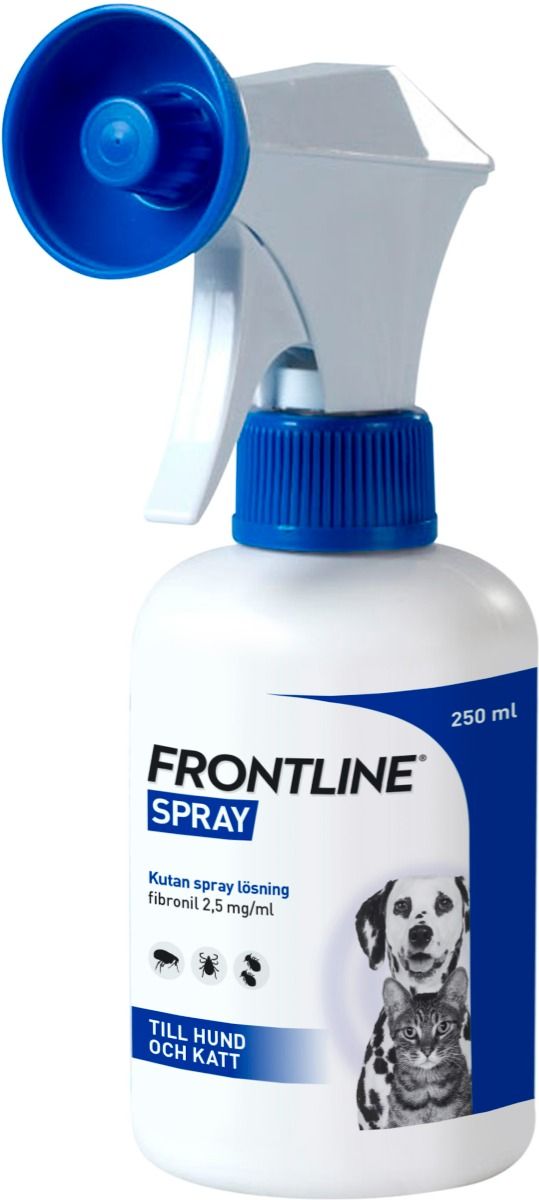 Frontline vet., kutan spray, lösning 2,5 mg/ml