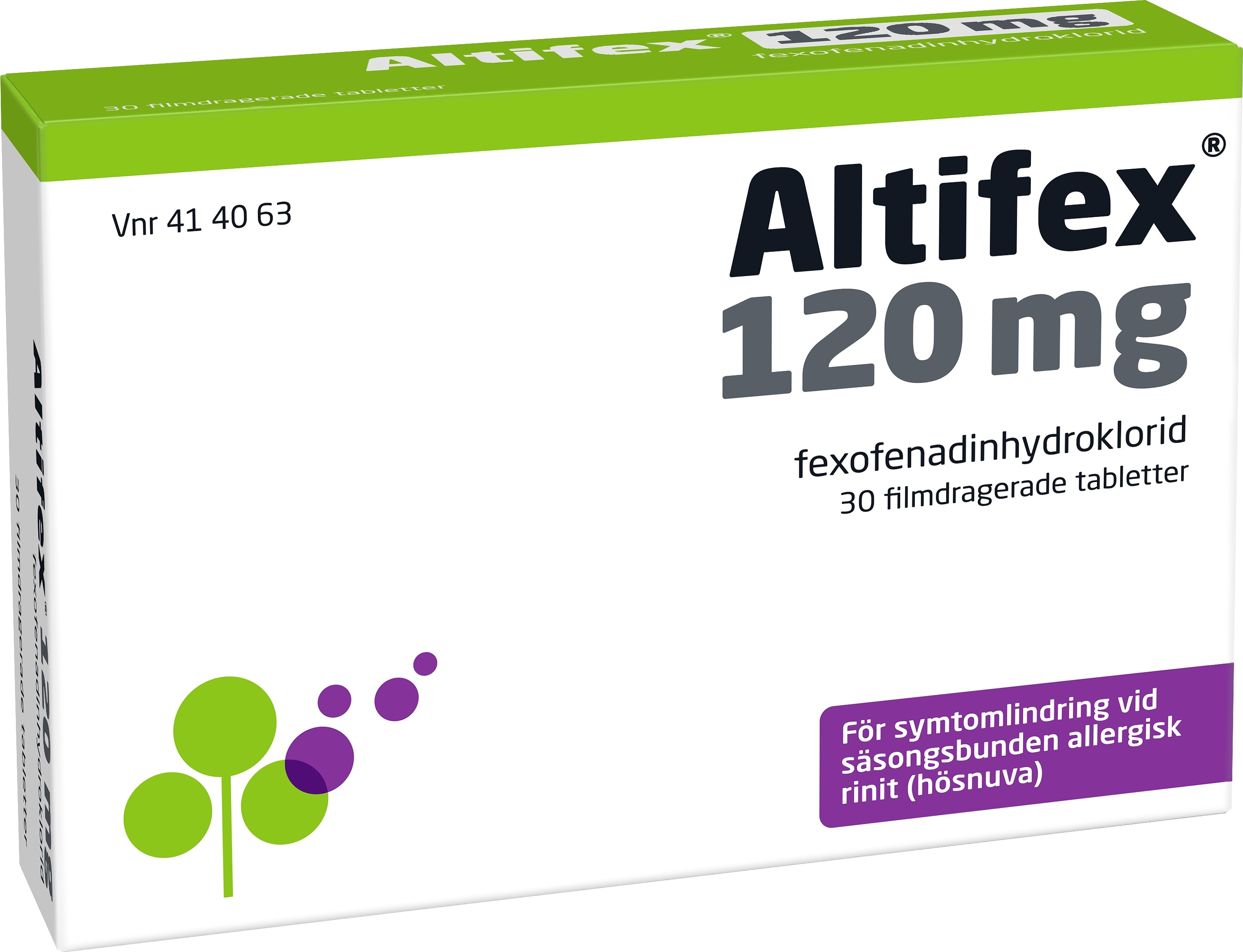 Altifex, filmdragerad tablett 120 mg