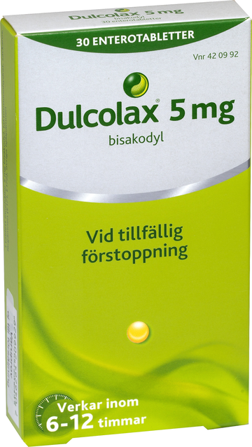 Dulcolax, enterotablett 5 mg