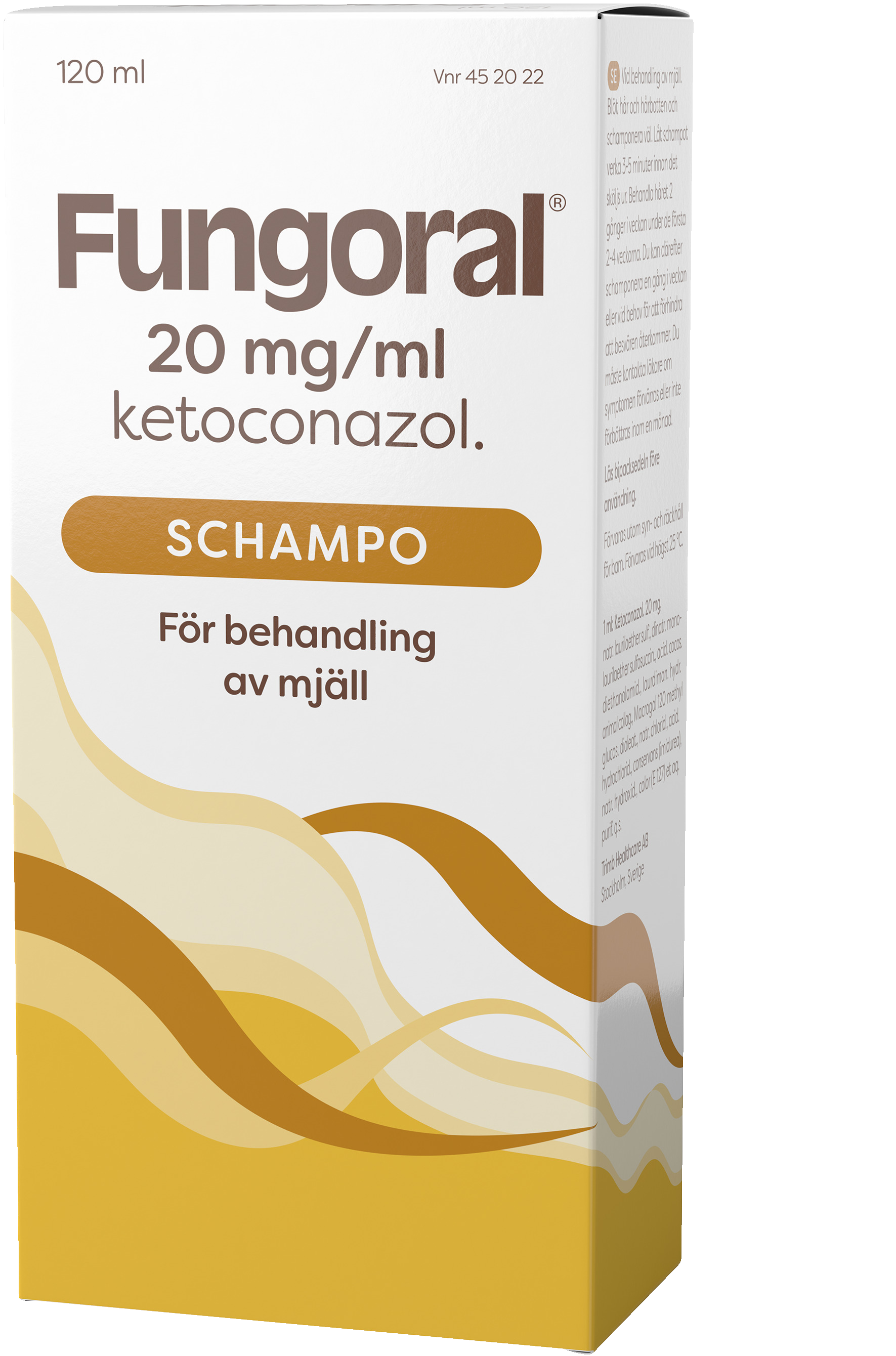 Fungoral, schampo 20 mg/ml Karo Healthcare AB