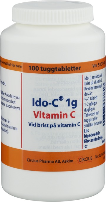 Ido-C, tuggtablett 1 g