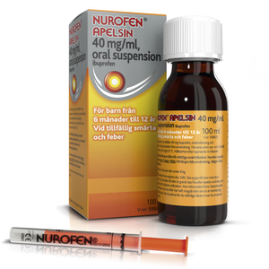 Nurofen Apelsin, oral suspension 40 mg/ml