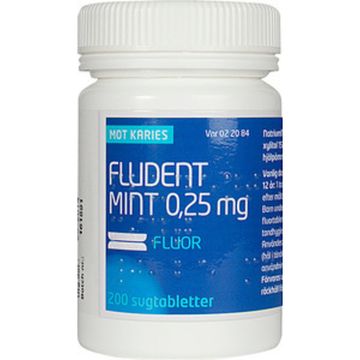 Fludent Mint, sugtablett 0,25 mg