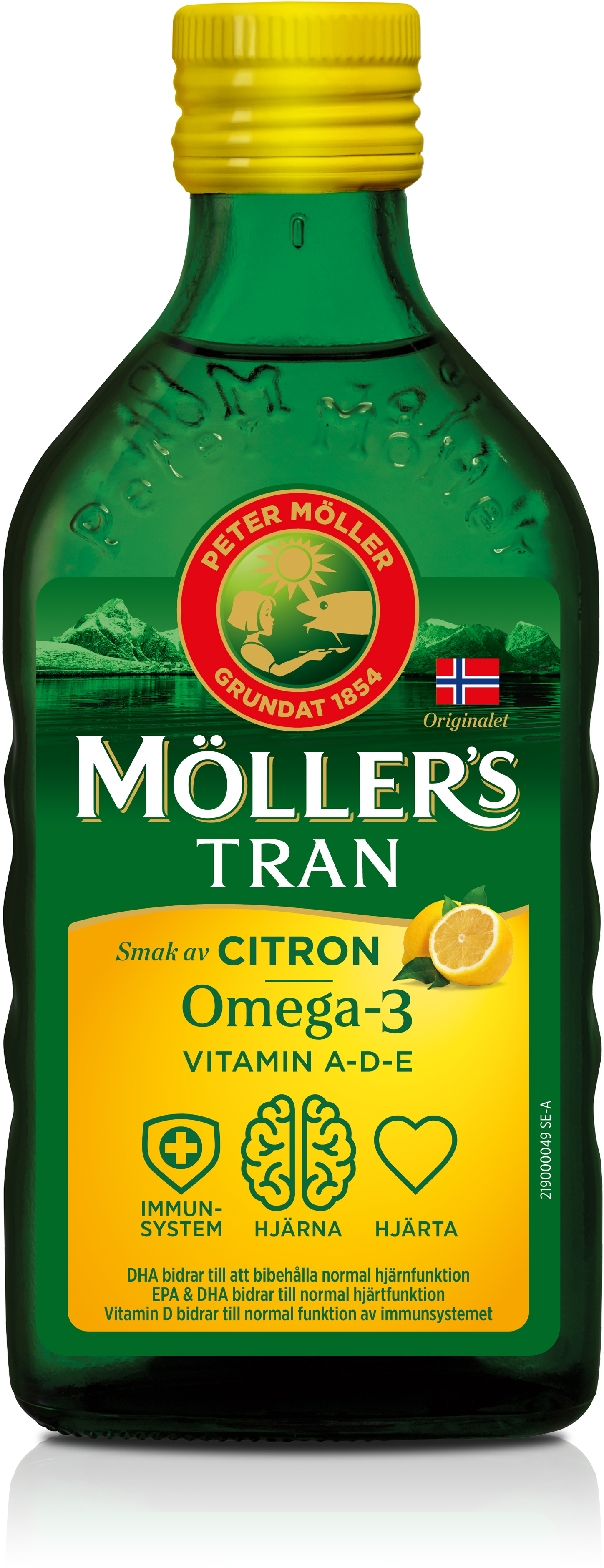 Orkla Care AB Möllers tran citron 250 ml