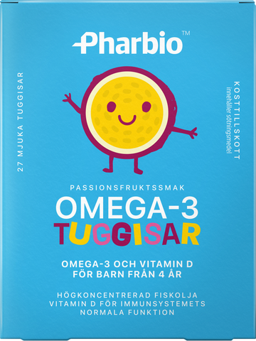 Pharbio Omega-3 Tuggisar