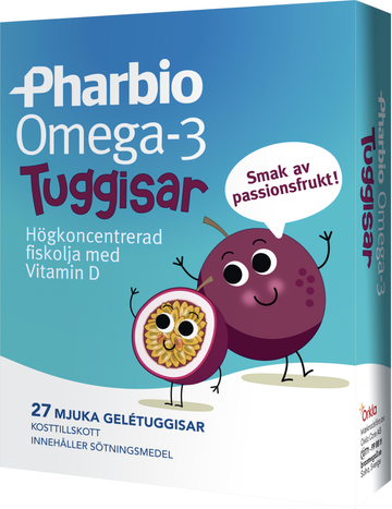 Pharbio Omega-3 Tuggisar