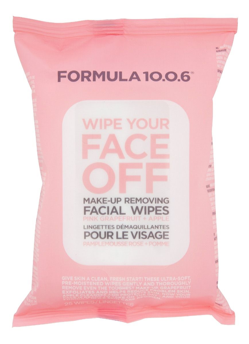 Formula 10.0.6 Wipe Your Face Off Wipes 25 st