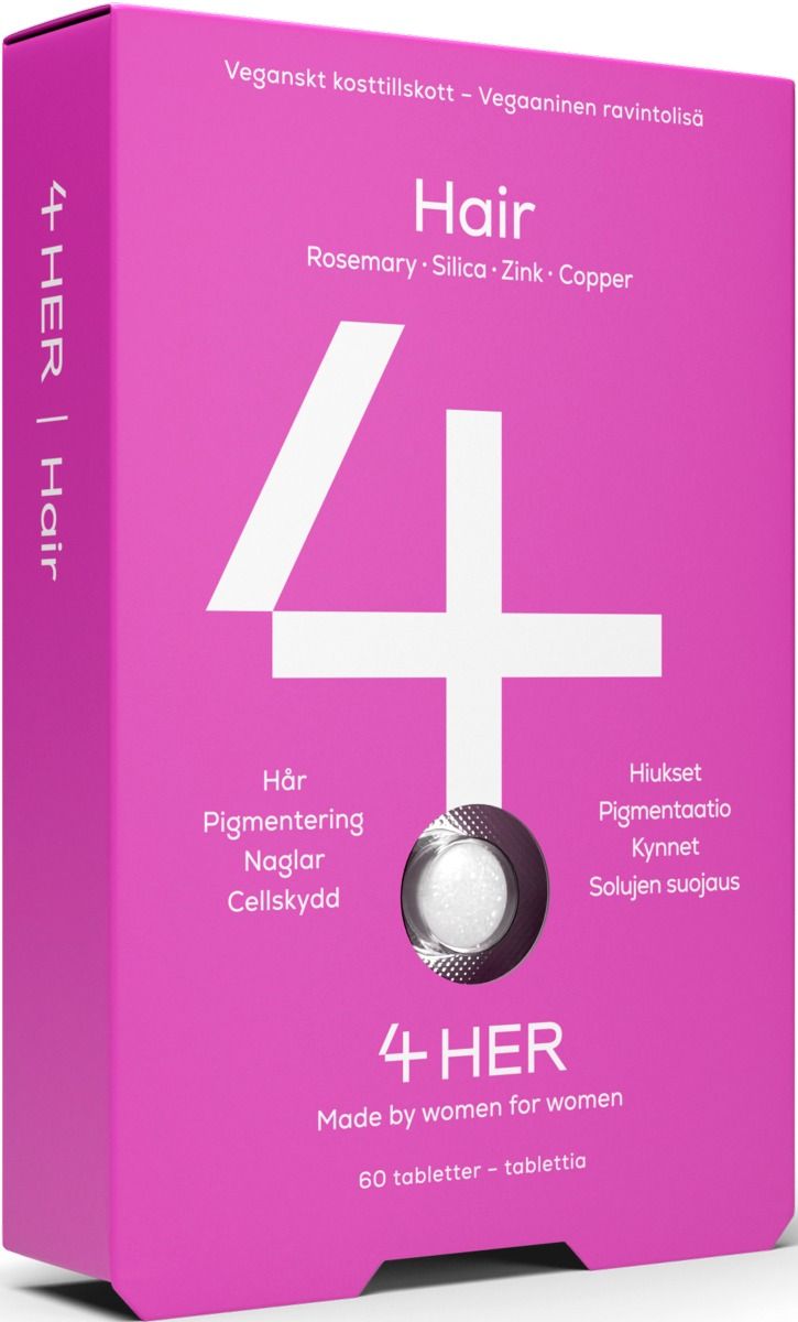 4Her Hair kosttillskott 60 st