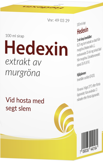 Hedexin, sirap