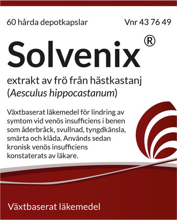 Solvenix, depotkapsel, hård