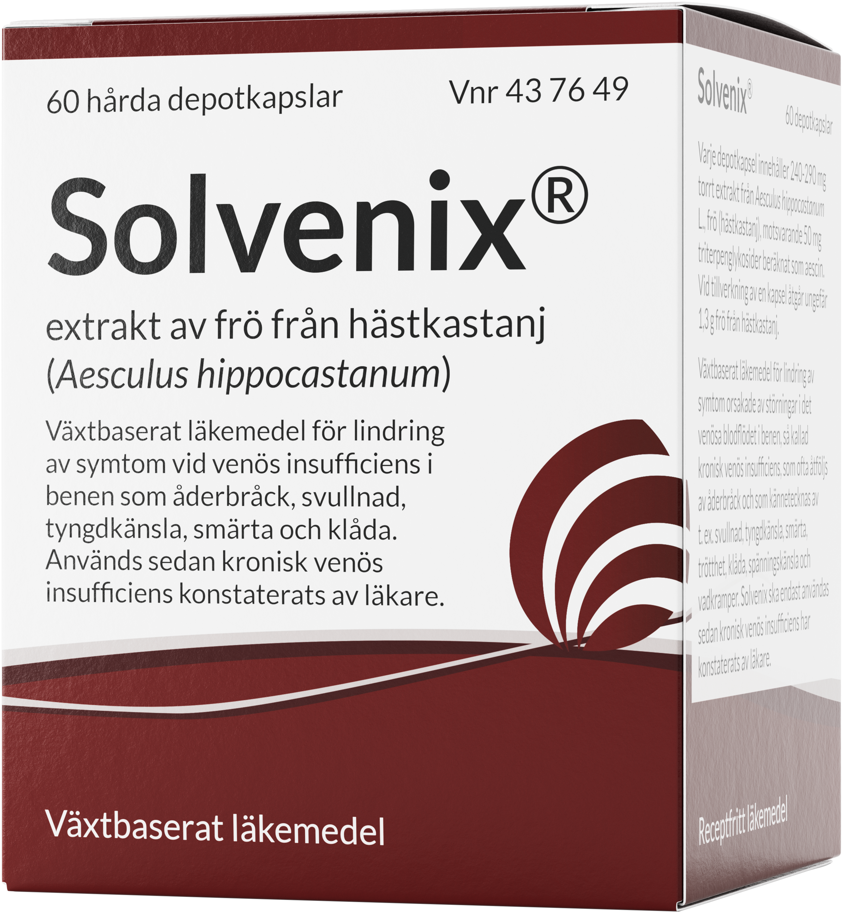 Solvenix, depotkapsel, hård