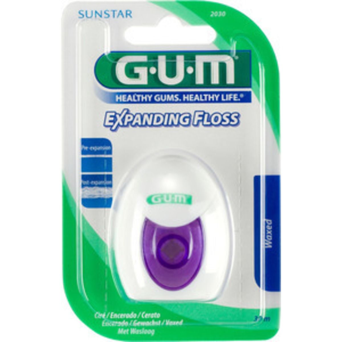 Sunstar Sverige AB GUM Expanding Floss Tandtråd 30 m