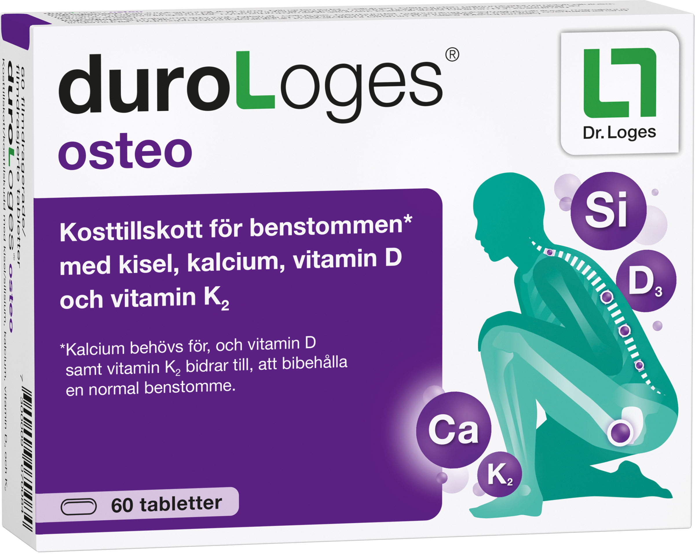 D.Loges Nordics AB duroLoges Tabletter 60 st