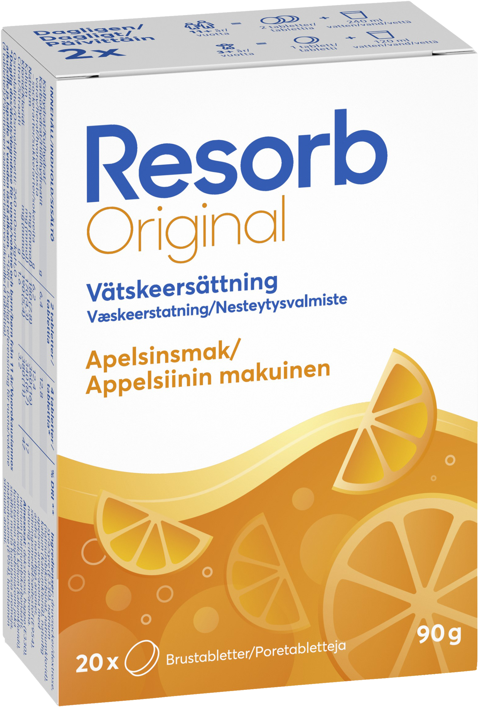 Resorb Original Apelsin 20 st