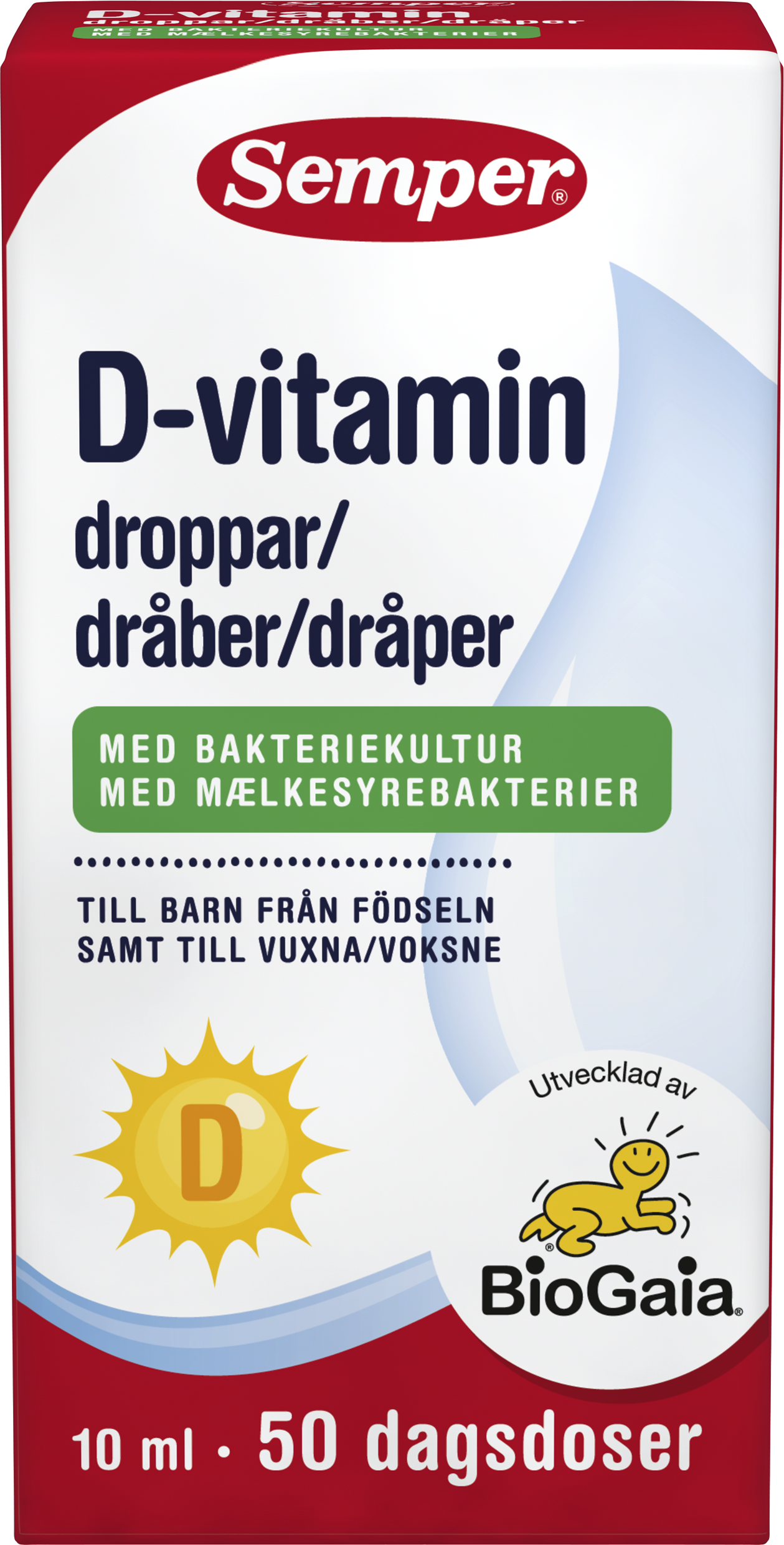 Semper AB Semper D-Vitamin droppar 10 ml