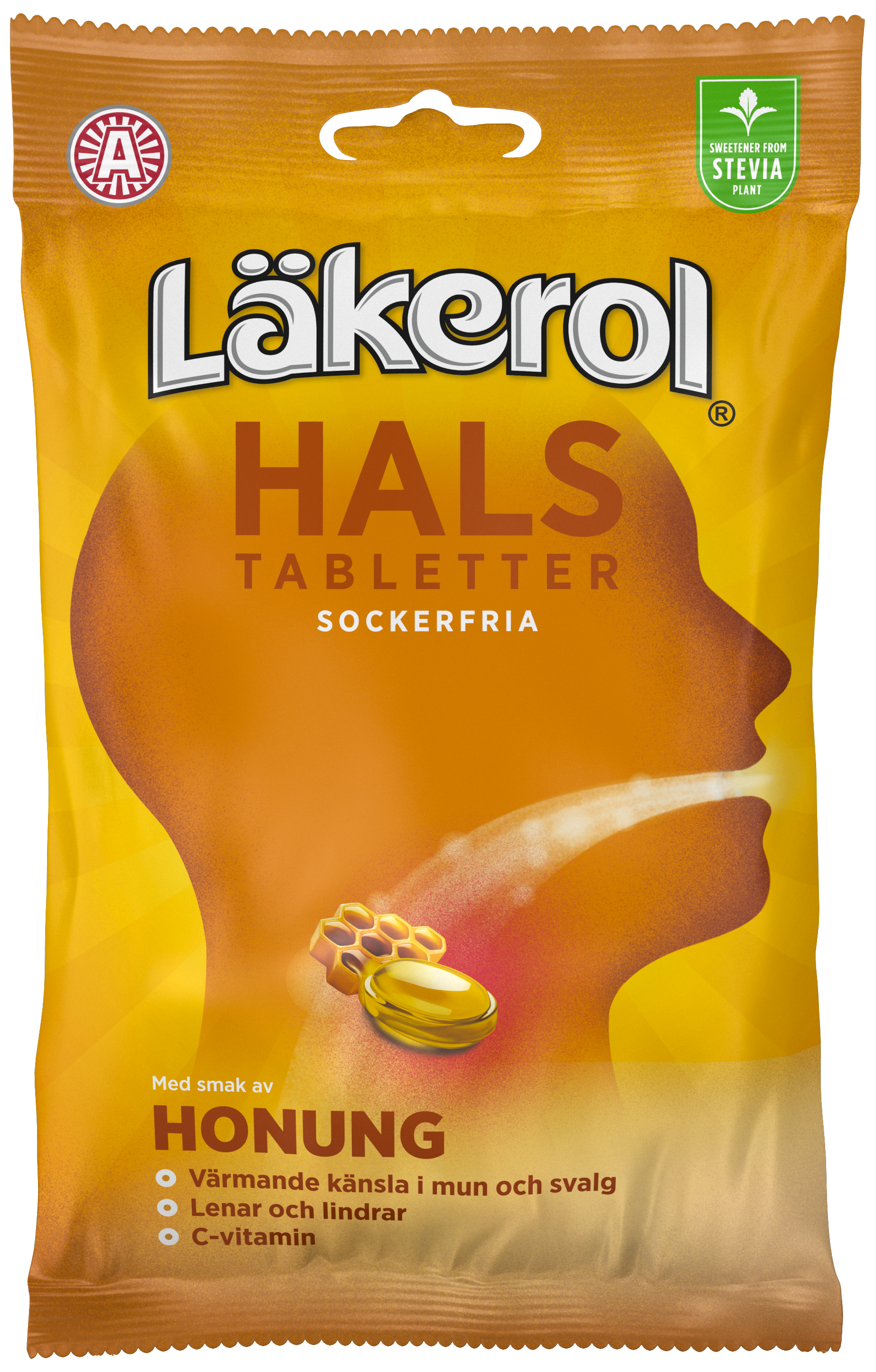 Cloetta Sverige AB Läkerol Hals Honung 65 g