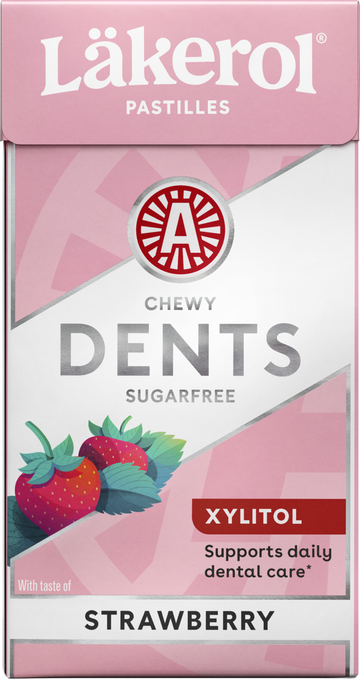 Läkerol Dents Strawberry Mint
