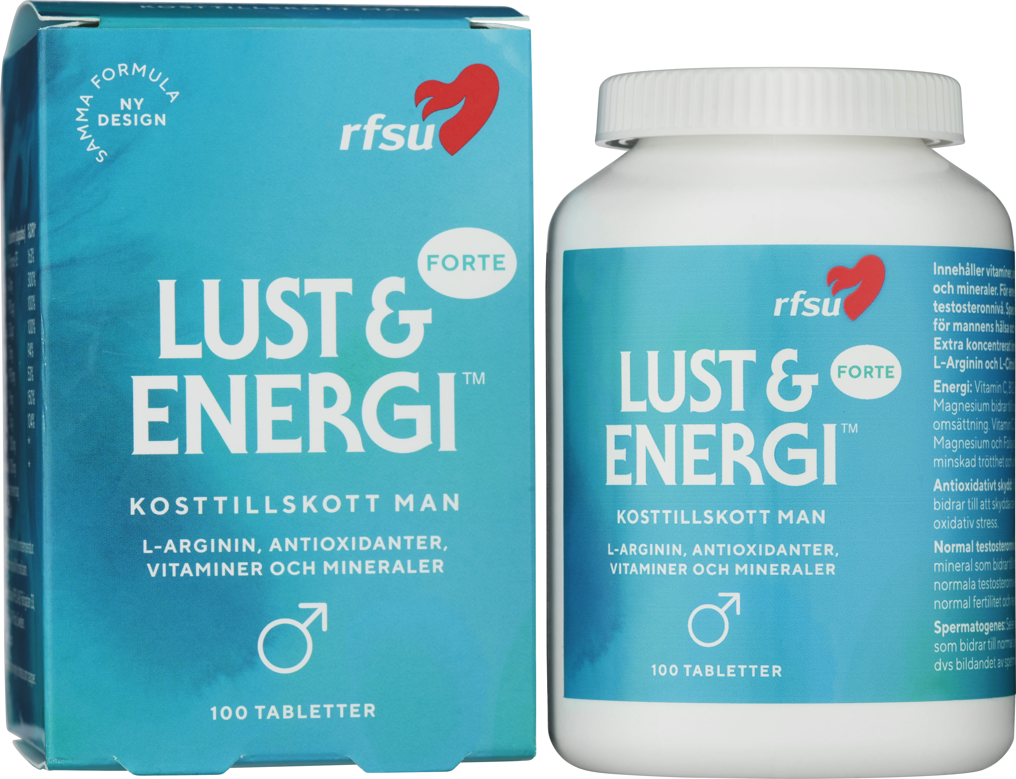 RFSU AB RFSU Lust och Energi man 100 st