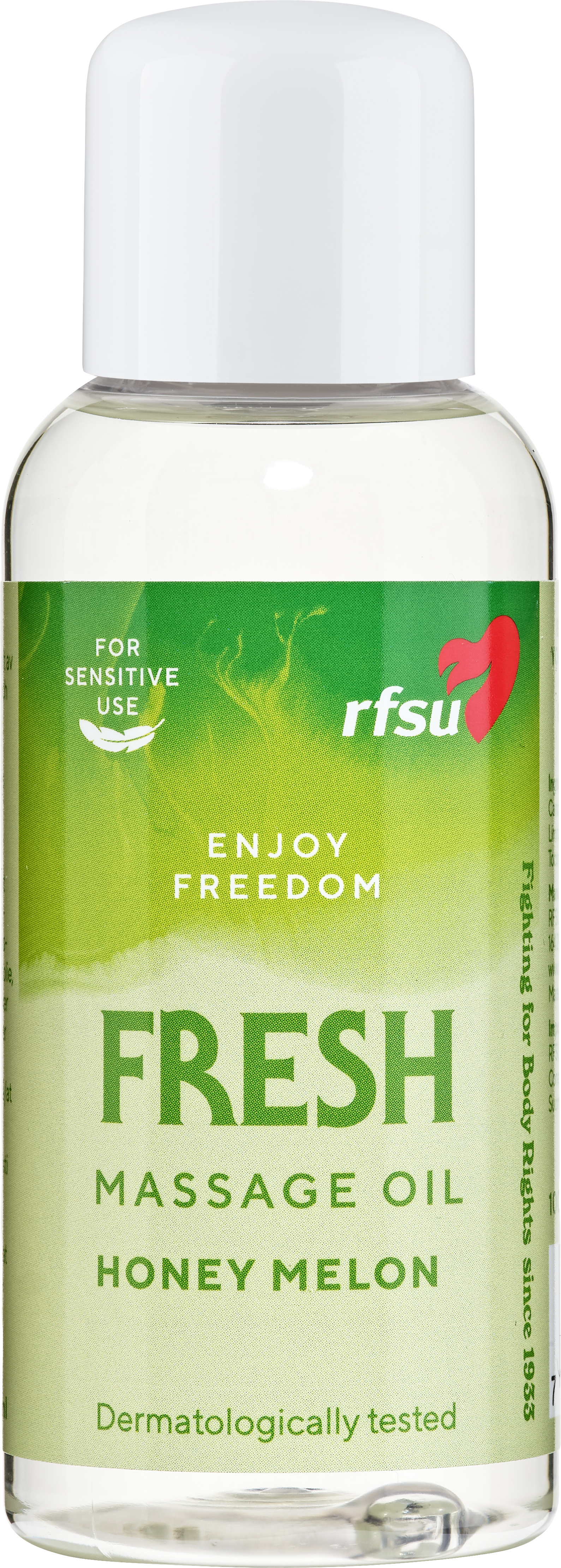 RFSU Massageolja fresh honeymelon 100 ml